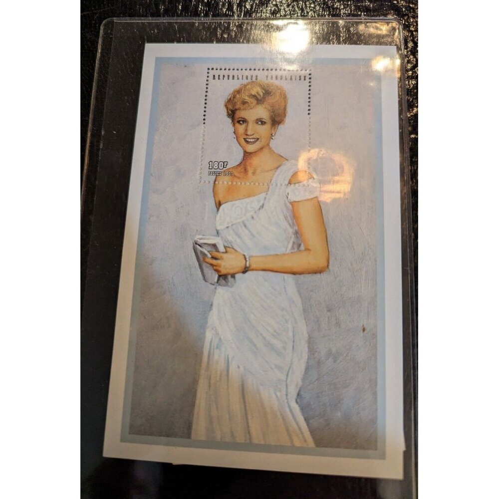 International Collectors Society Princess Diana Limited Postage Stamp with COA